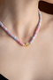 Heliophilia Silver Collar de Elefantes Multicolor KL-0876
